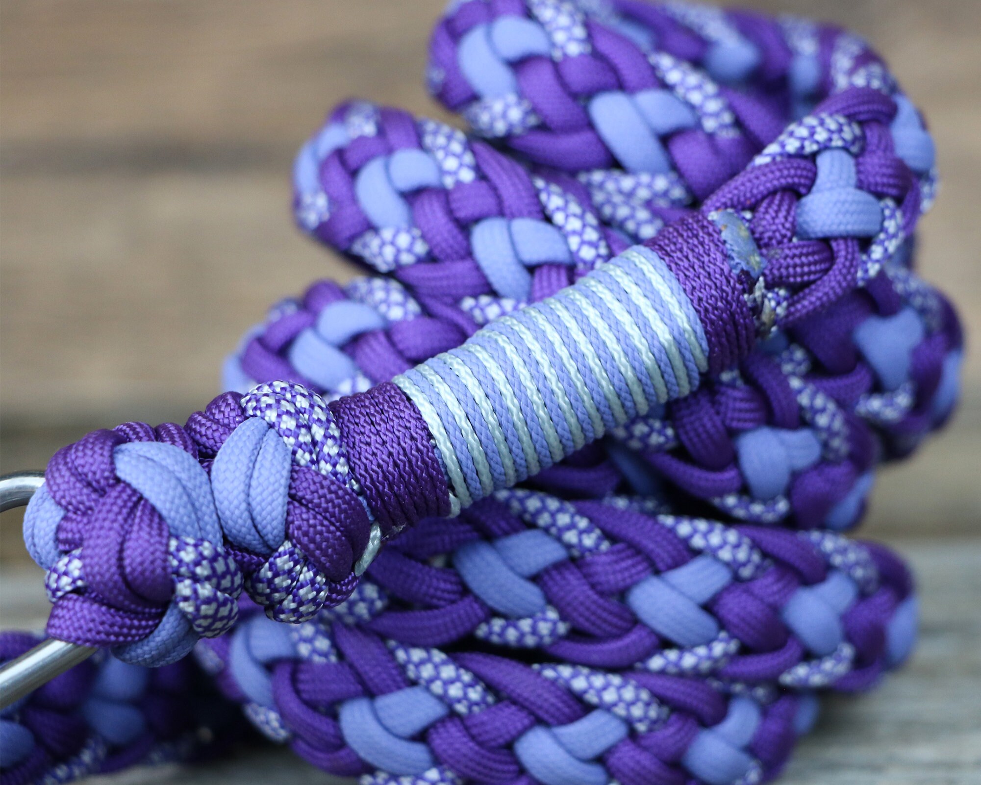 Braided Paracord Horse Lead Ropewith Panic Hook or Carabiner Etsy