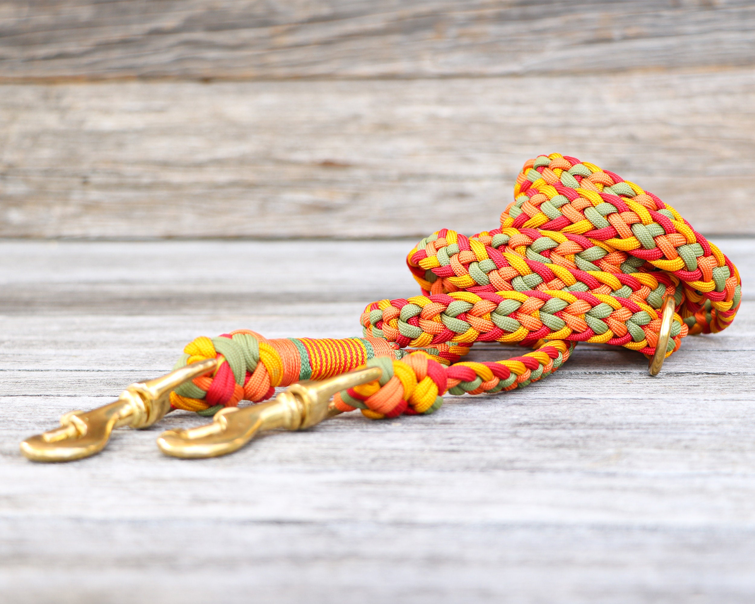 Braided Custom Paracord Horse Lead Rope / With Panic Hook or Carabiner ...