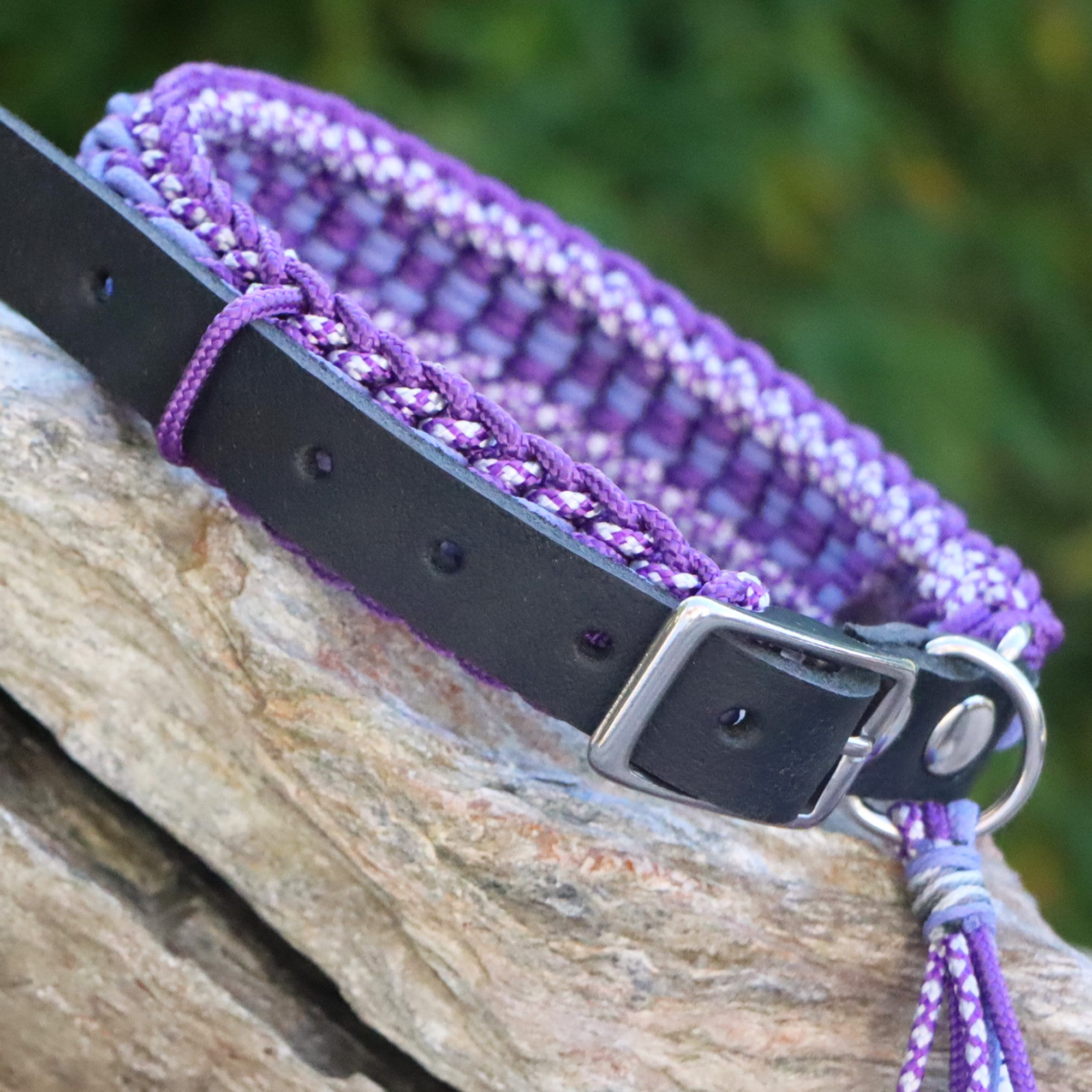 Unique Style Paws Hundehalsband – Lila Seidenhalsband Mit Schleife, Verstellbar Für Kleine Hündinnen