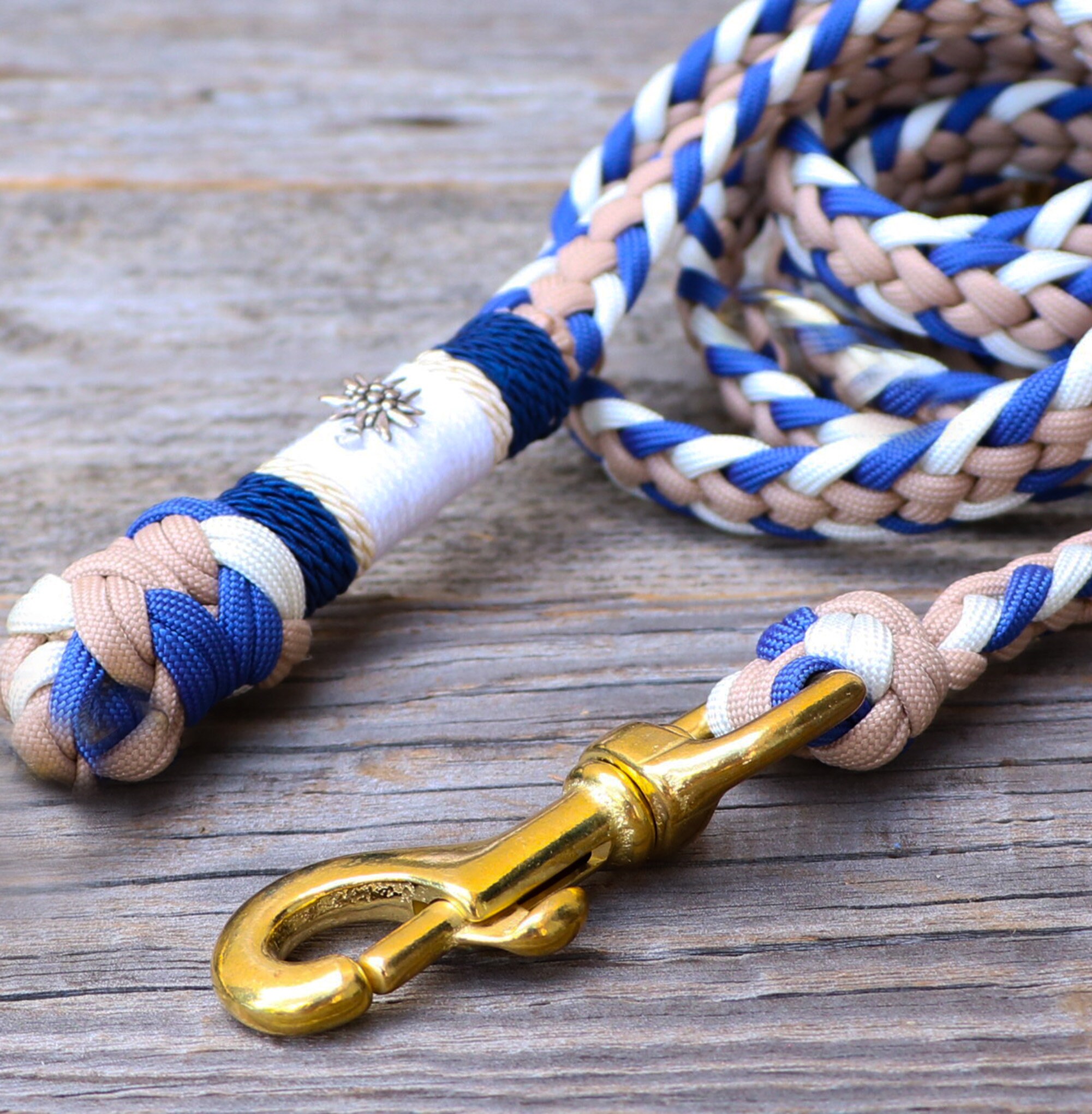Custom Horse Tack W. Name Tag, Personalized Lead Rope for Pets, Hand ...