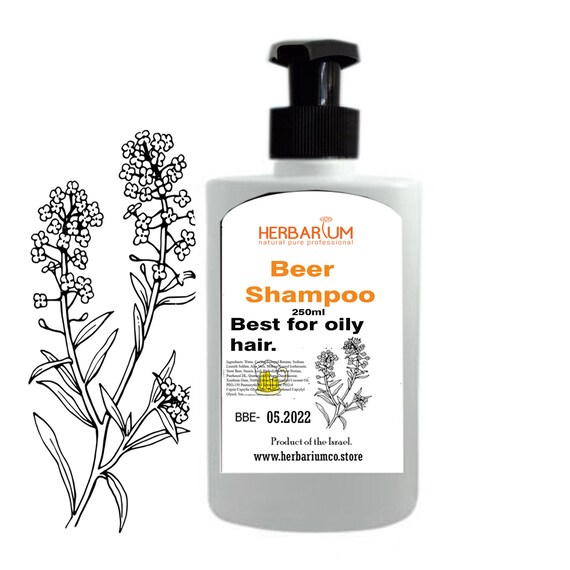 The Wheat Beer Shampoo Best For Oily Hair Natural Shampoo For Etsy