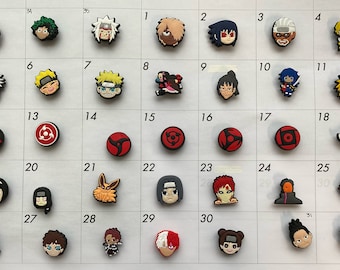 Naruto croc charms sale