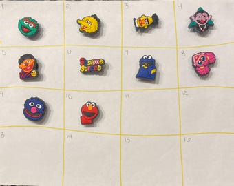 Sesame Street Croc Charms