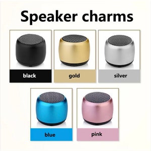 Croc Charm Speaker: Wireless Bluetooth Sound, Personalized Colors