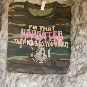 DOI I’m that Daughter they warned you about T-Shirt