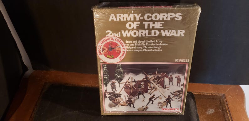 Scale Ww2 Vintage 1:72 Scale WW2 Figures - Etsy