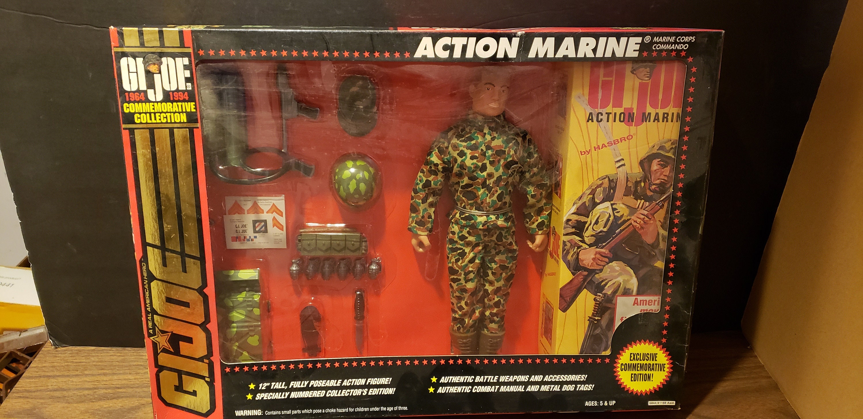 12 GI Joe Commemorative Collection Action Marine Etsy