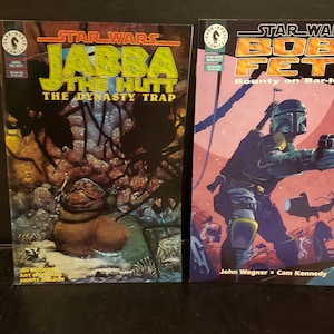 Dark Horse Comics Jabba the Hutt and Boba Fett