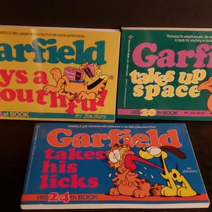 Garfield Books by Jim Davis