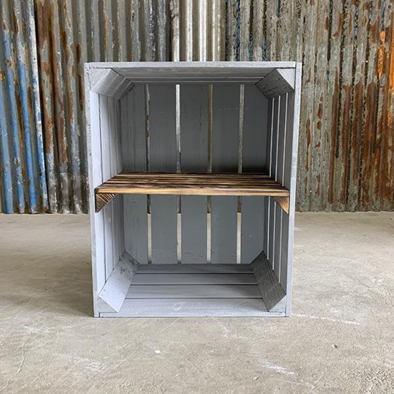 Neue graue Kiste Stendenitz 40x50x30cm | Etsy