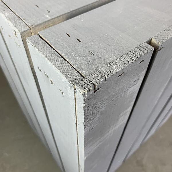 Neue graue Kiste Molchow 50x40x30cm Obstkiste | Etsy