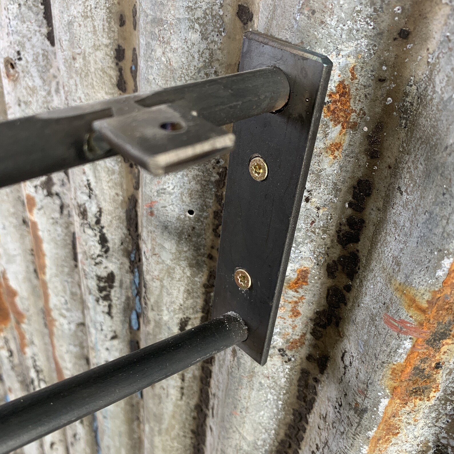 Hairpin Leg Wall Mount Shelf fastening Massively D 26 Etsy