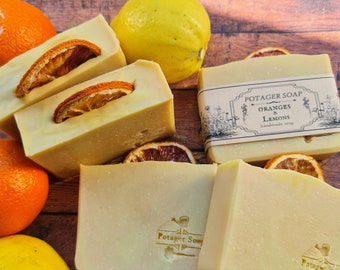 Oranges and lemons soap