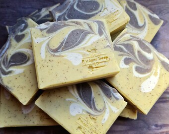 Banana and maple syrup soap