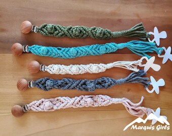 Macrame Pacifier Clip