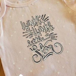 Twinkle Twinkle Little Star Onesie image 3