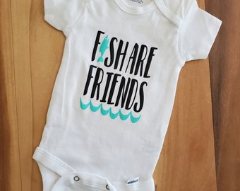 Fish Are Friends Onesie