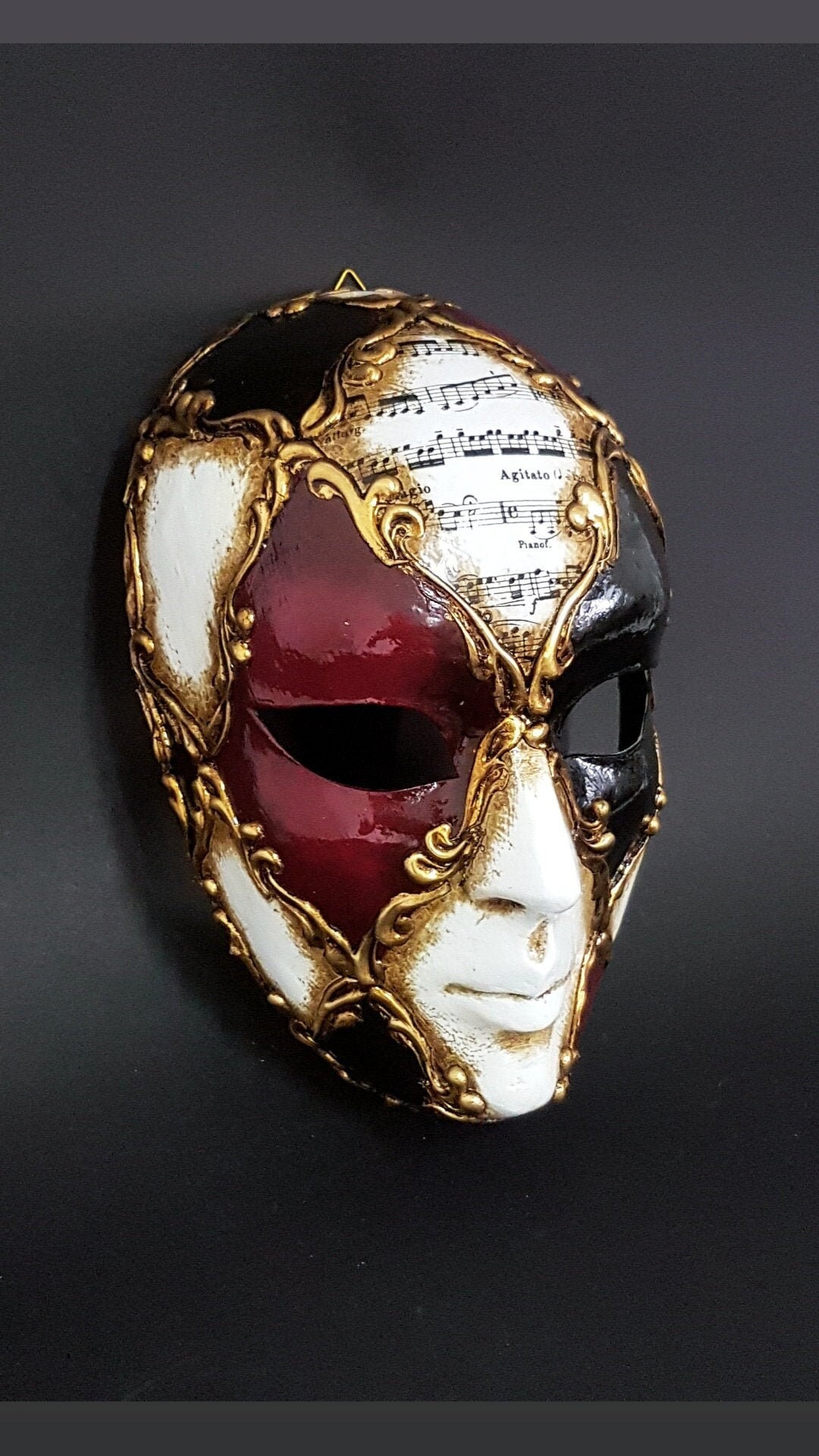 Masquerade Mask,full Face Mask,masquerade Ball Mask,masquerade Ball Etsy