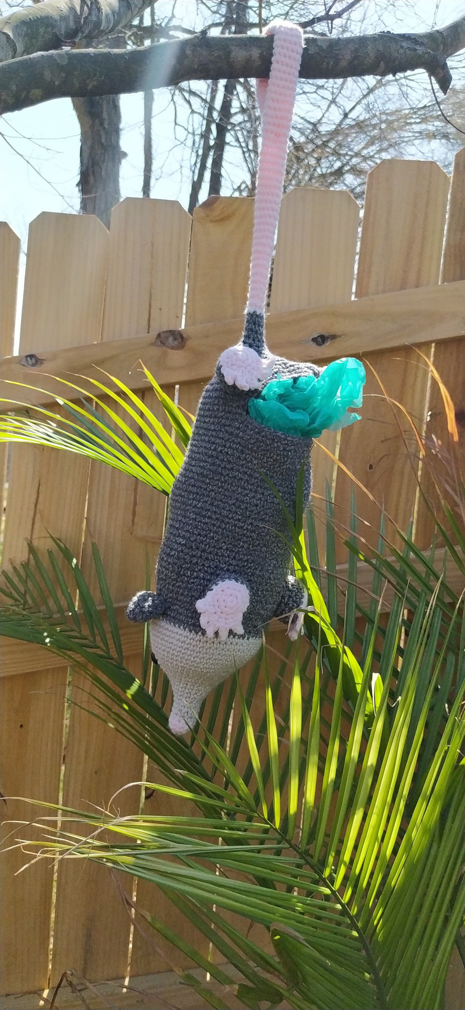 CROCHET PATTERN Amigurumi Bag Holder Crochet Opossum Bag Etsy