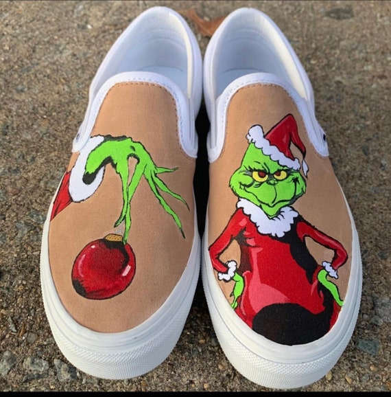 grinch shoes vans