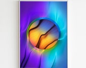 Wave Abstract Art Print, Wall Decor,Abstract Wall Art, Home Decor, Abstract Decor, Wall Art Print, Printable Wall Art,Print Art, Feng shui