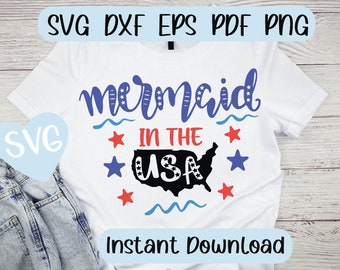 Free Free 88 Mermaid In The Usa Svg SVG PNG EPS DXF File