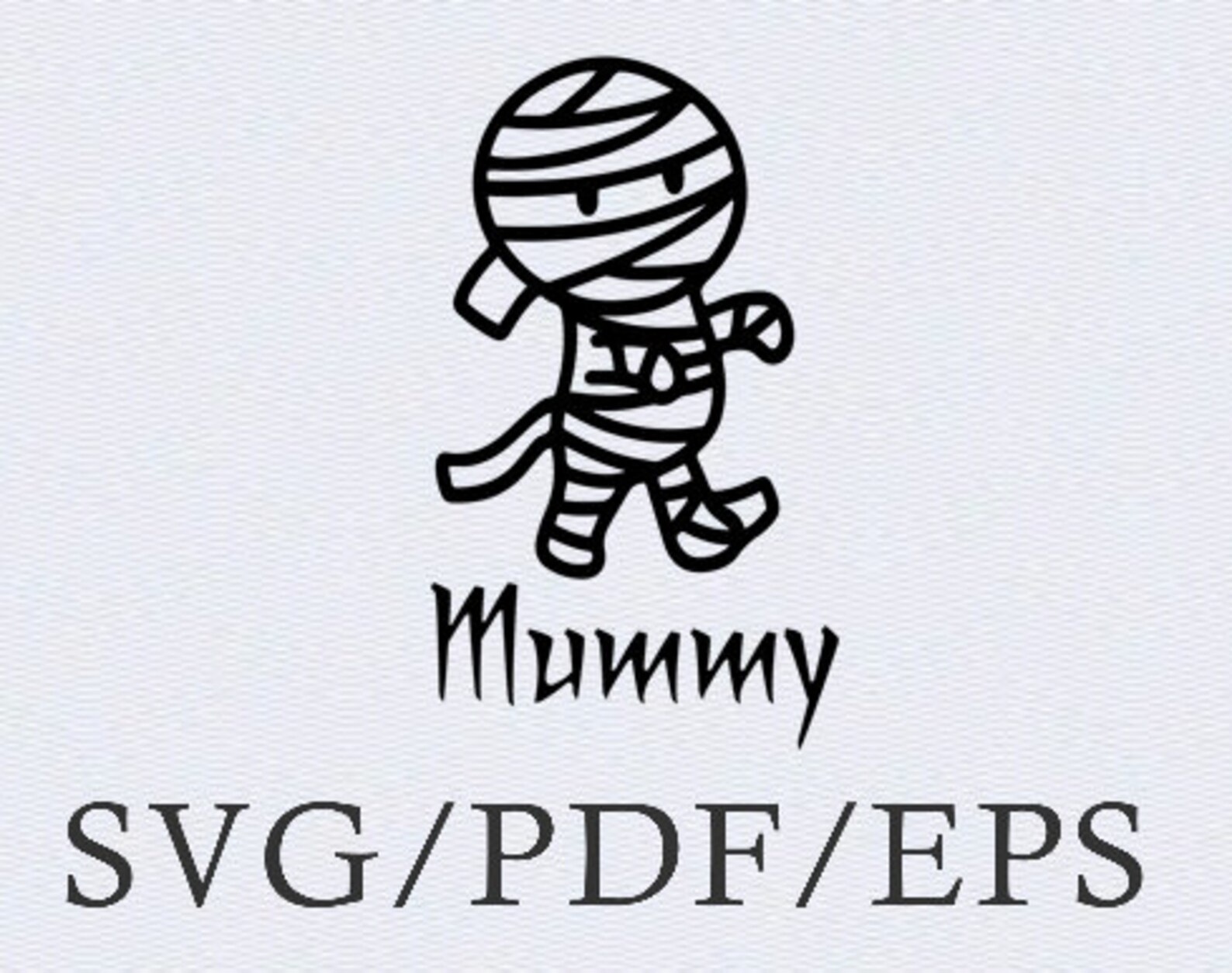 Mummy Halloween SVG Instant Download Cut File Cricut Maternity Etsy