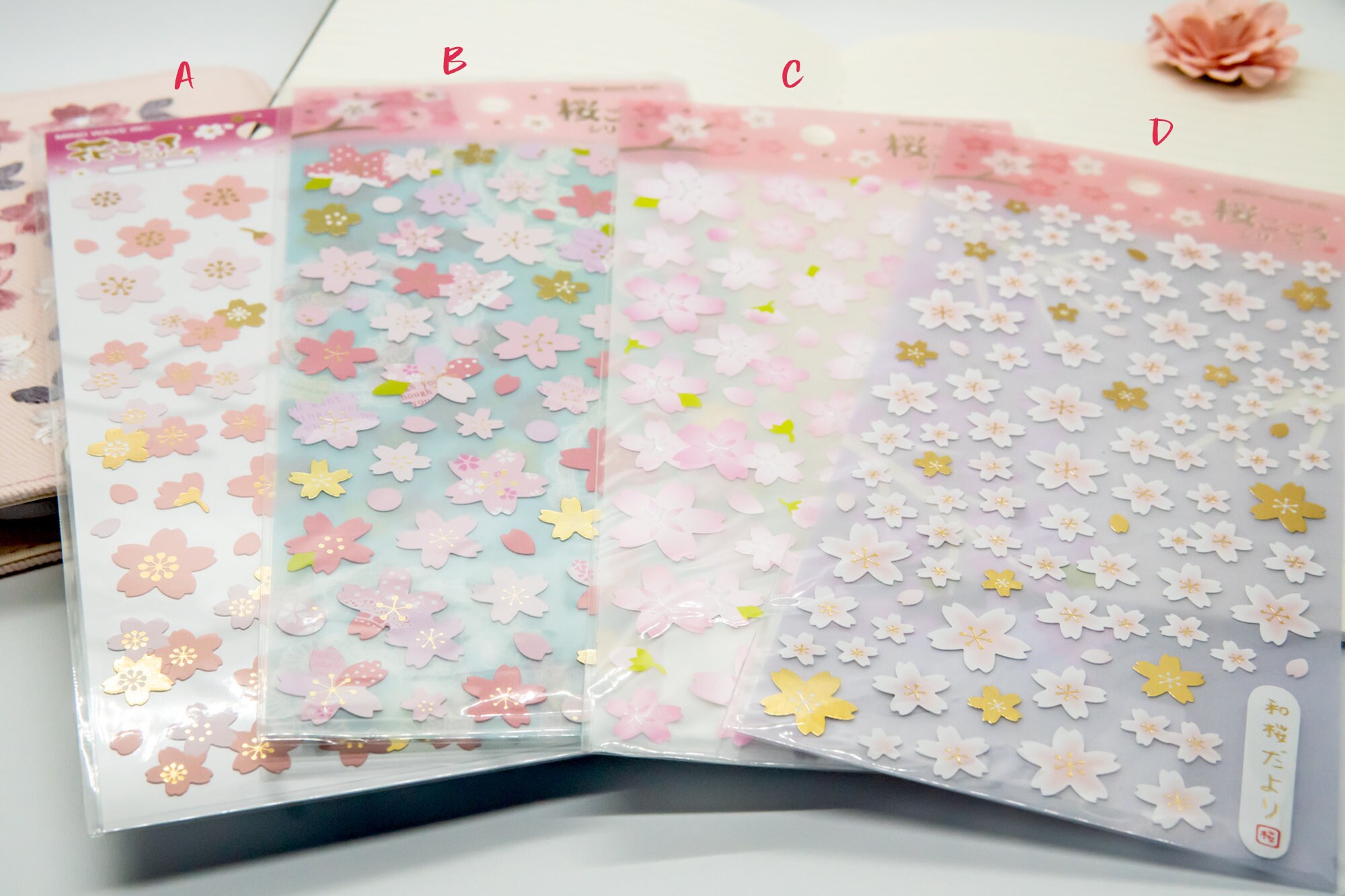 Japan Mindwave Sakura Cherry Blossom Foil Sticker | Etsy