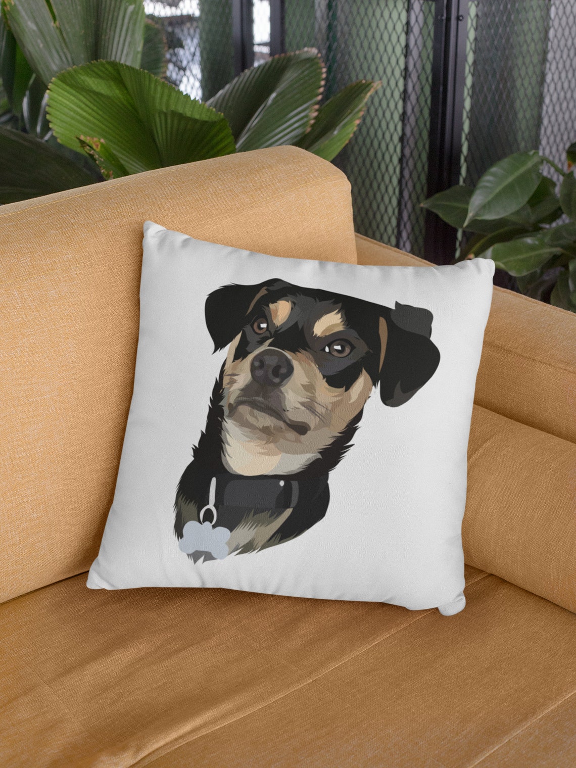 Personalized Dog Cushion Pet Memorial Pet Loss Gift Dog Etsy