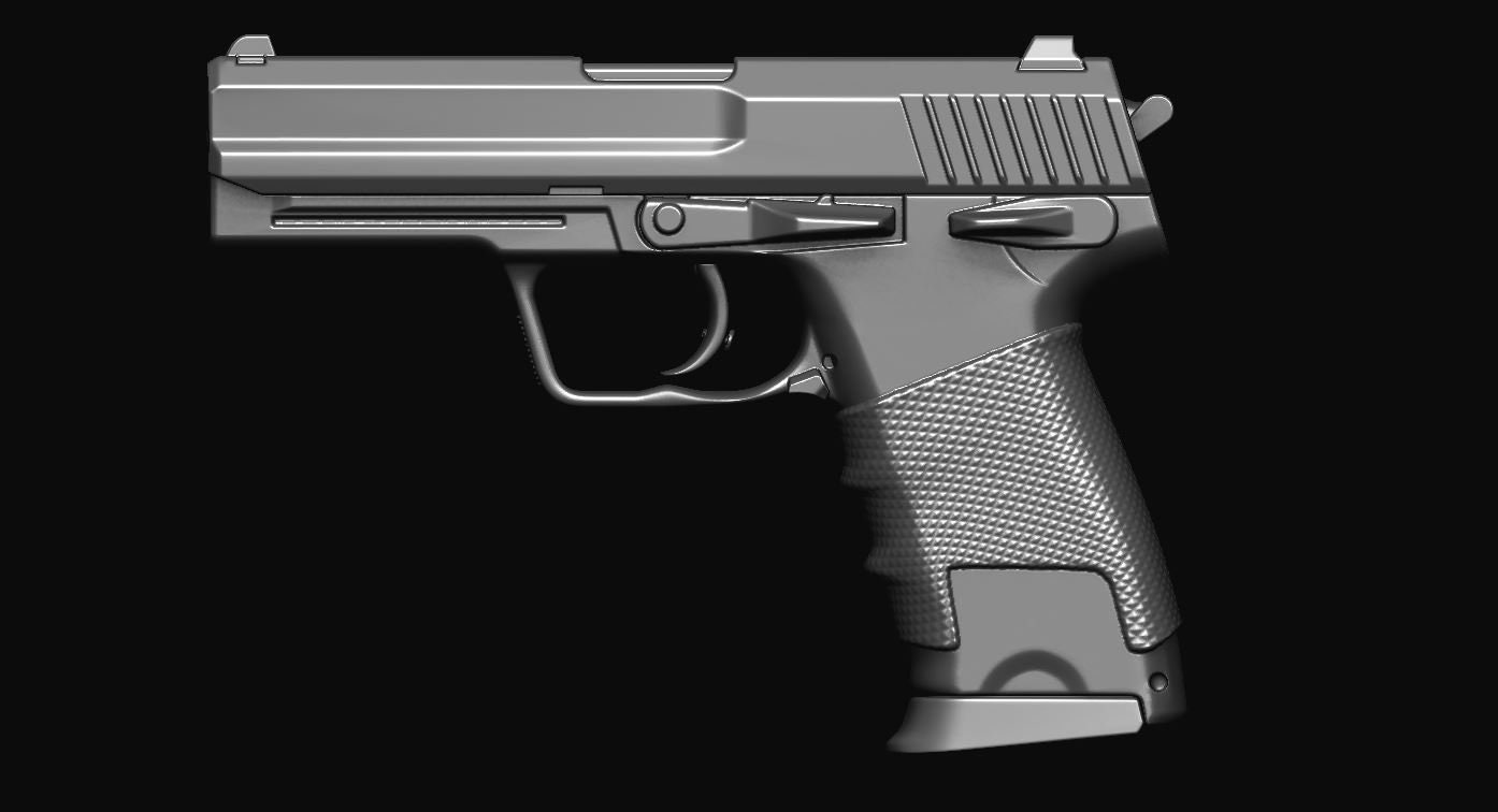 Gun 14 3D Print Model Digital STL File Etsy