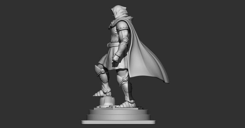 Dr-Doom from marvel Comic 3D print model Digital STL file | Etsy