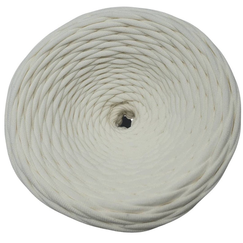 Fil blanc crème, 100-110 m. image 3