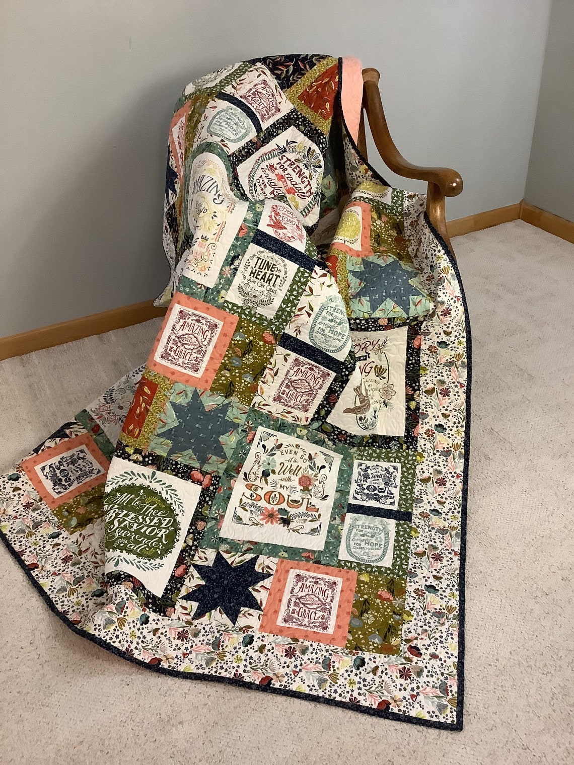 Songbook Quilt Etsy