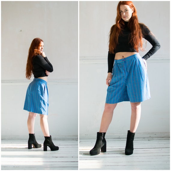 high waisted shorts 80s