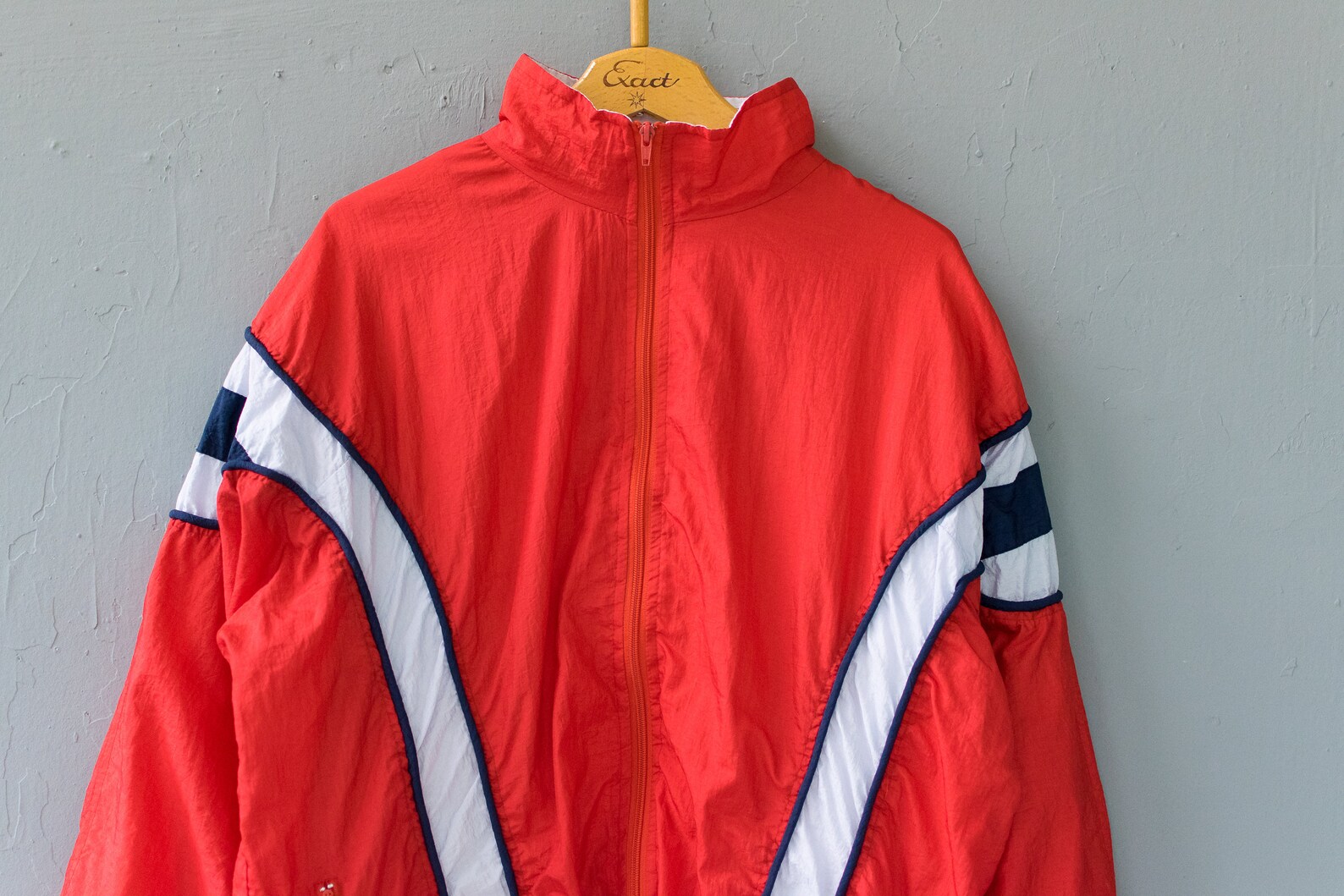 Vintage 80s Windbreaker Womens L 90s Windbreaker Jacket Mens M Etsy