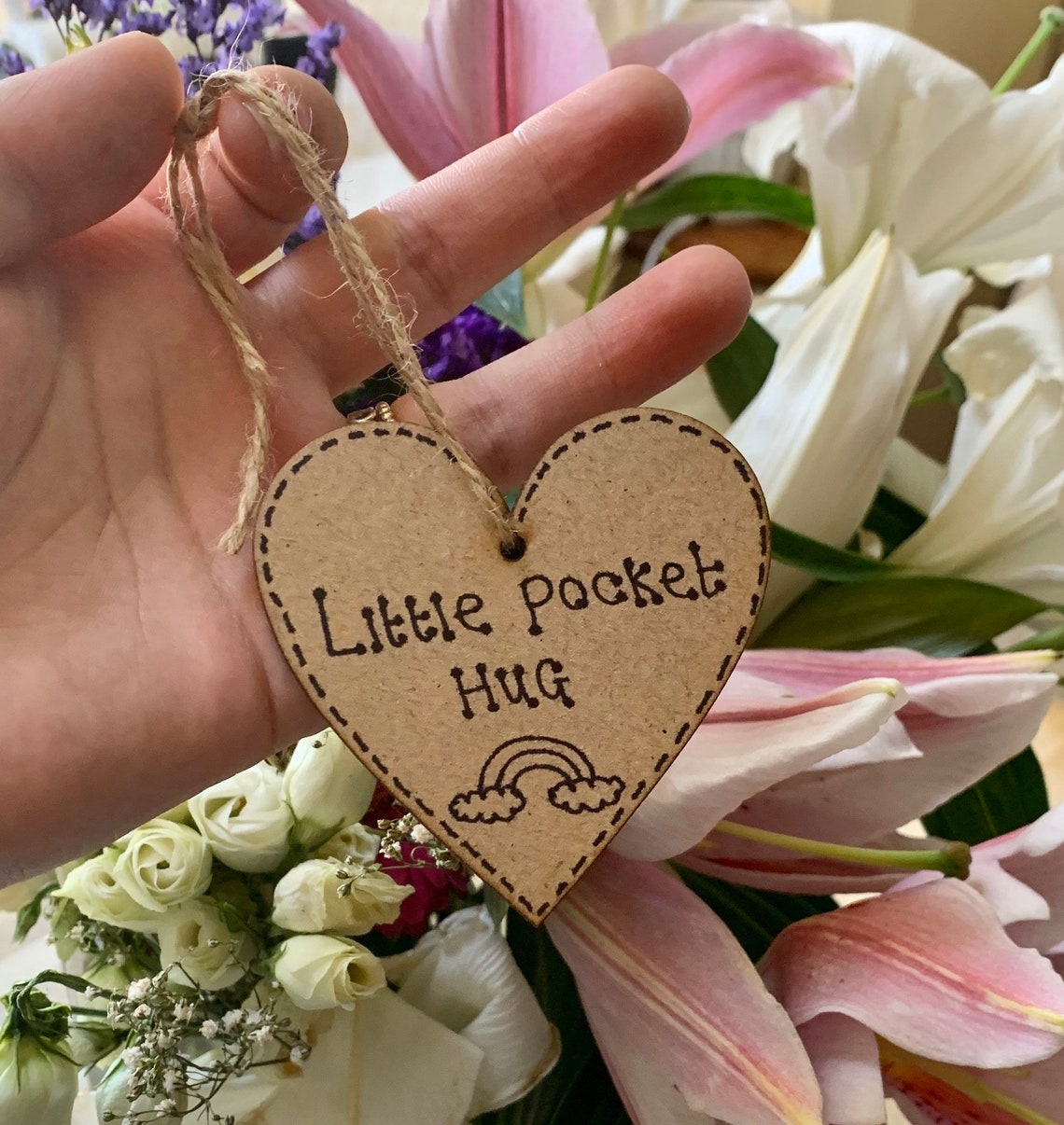 Pocket Hug for Loved Ones Etsy