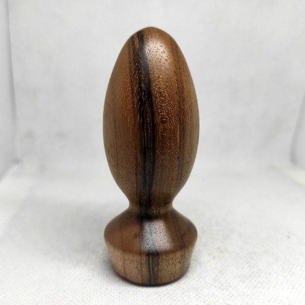 Wooden Butt Plug - Handmade Anal Dildo - Eros - sex toy - Walnut wood