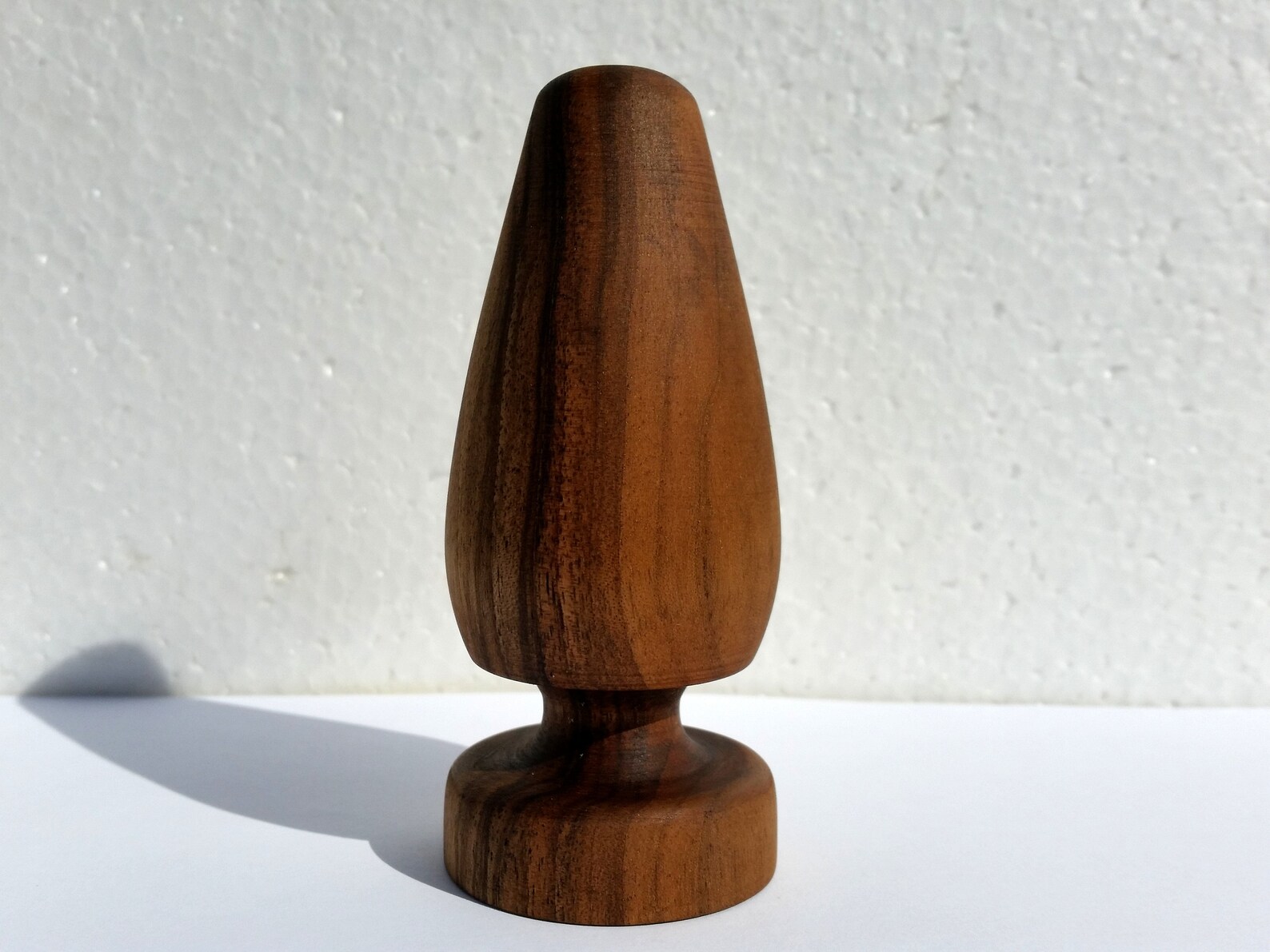 Submissive slave gets anal wooden buttplug and spanked hard