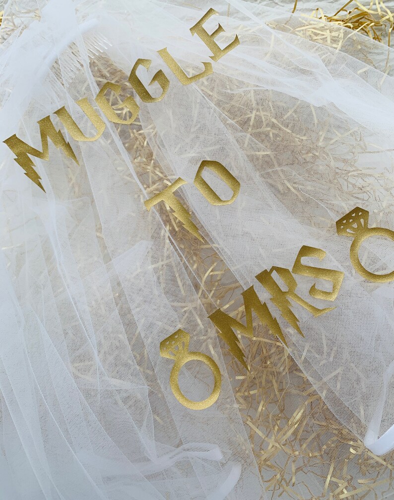 Muggle to Mrs Harry Potter Hen Do Veil Accessories