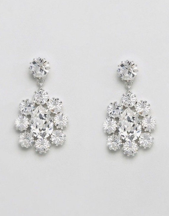 Angelica Swarovski Earring Bridal 