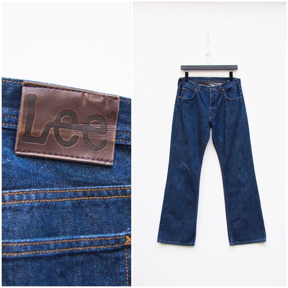 Lee Jeans Waist 32 Vintage Flared Jeans Men Small