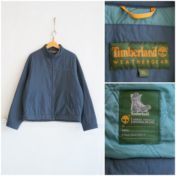 grey timberland jacket