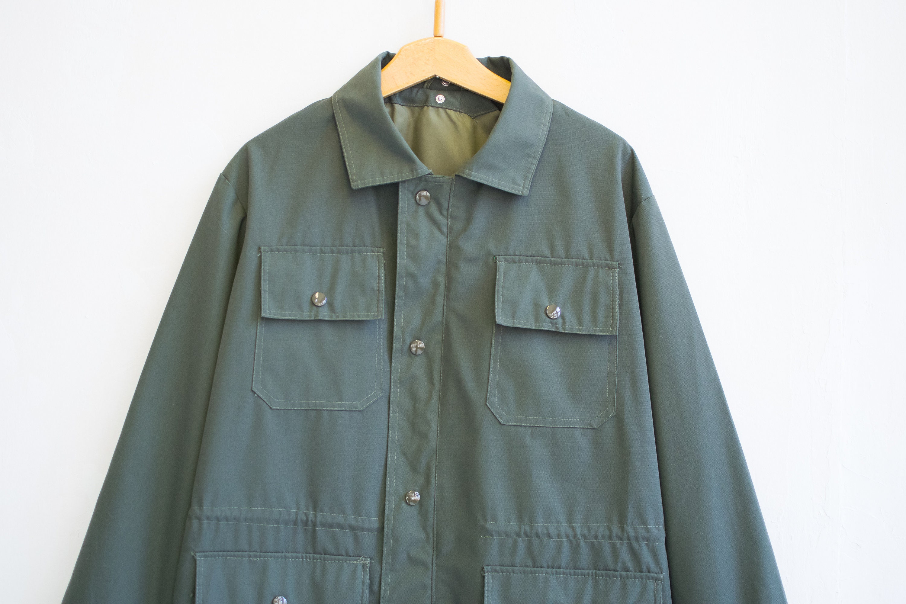 Vintage Field Jacket Mens M Khaki Parka Jacket Army Style - Etsy