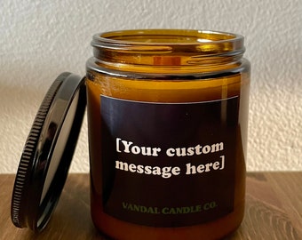 Personalized Candle | Gift Candle | Custom Gift