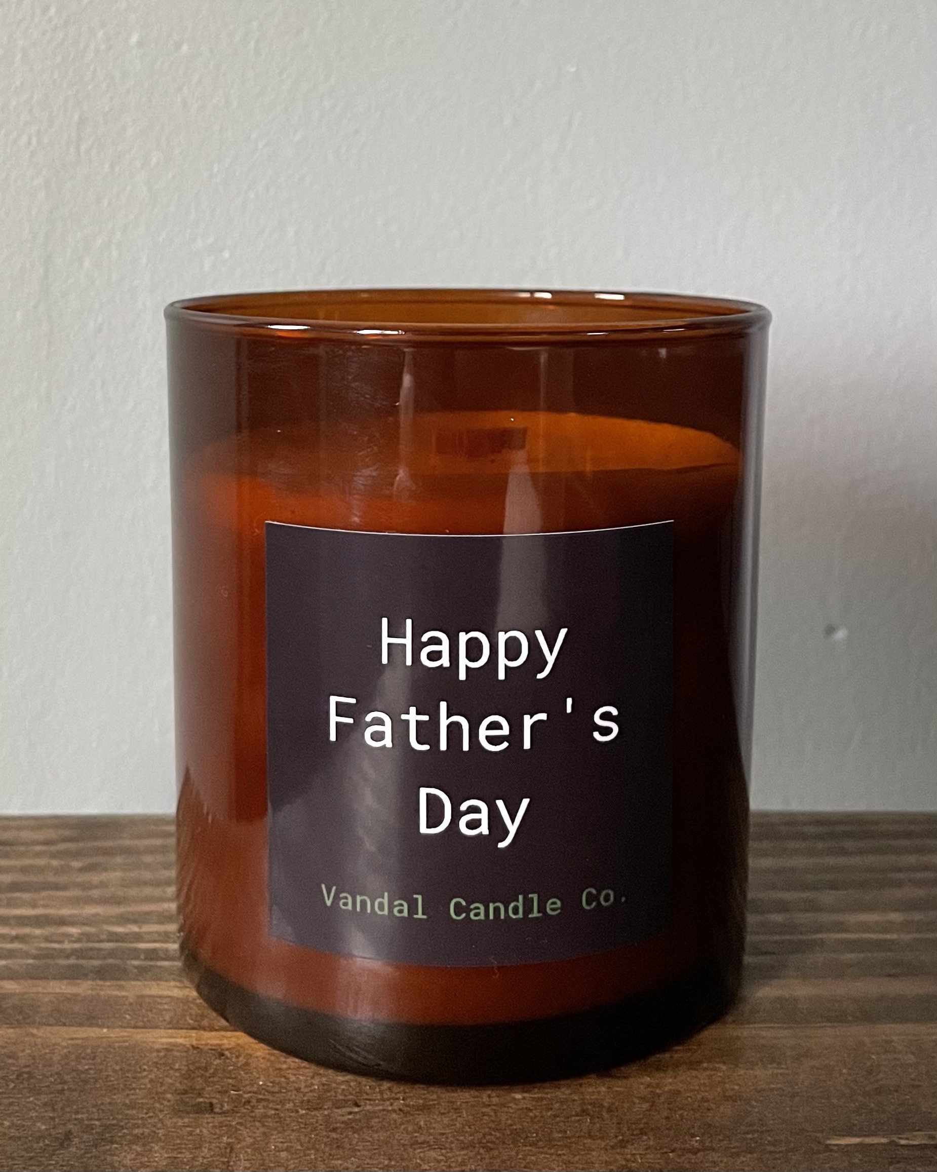 Happy Fathers Day Candle Etsy