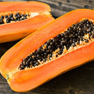 Thai Papaya Fruit Seeds, Paw Paw seeds, Sweet Papaya Fruit Seeds - Oganic Garden Supplies (Non GMO)