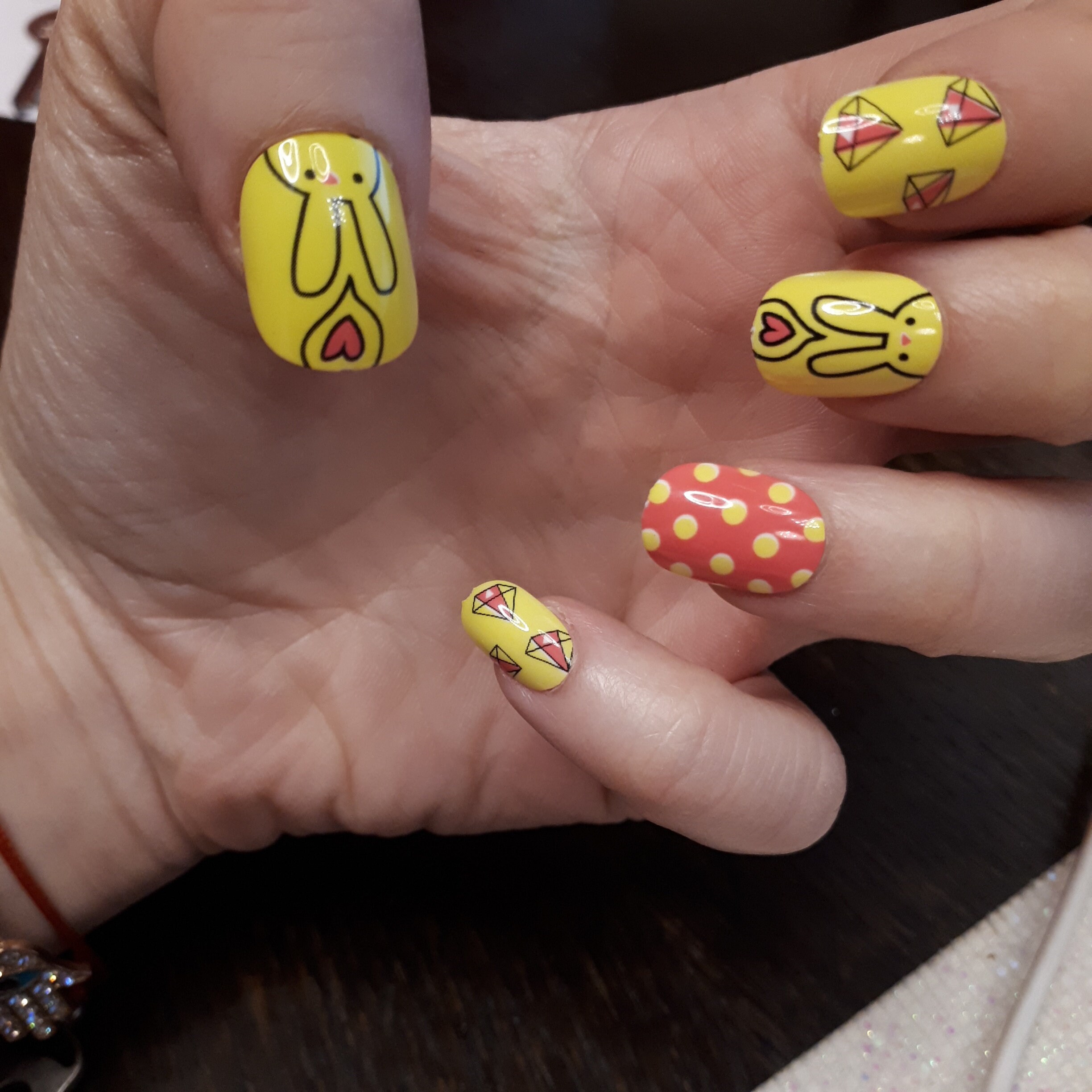 Children Press On False Nail Tips / Kids Press On Nails / Self | Etsy