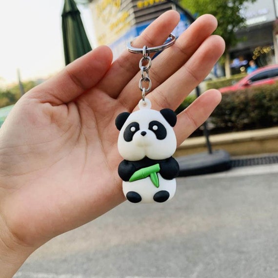 2 x Panda Keychain - Panda Gifts for Kids, Girls, Women Panda Accessories -  Birthday Gift - Panda Lover Gifts for Her - Panda Bear Gifts