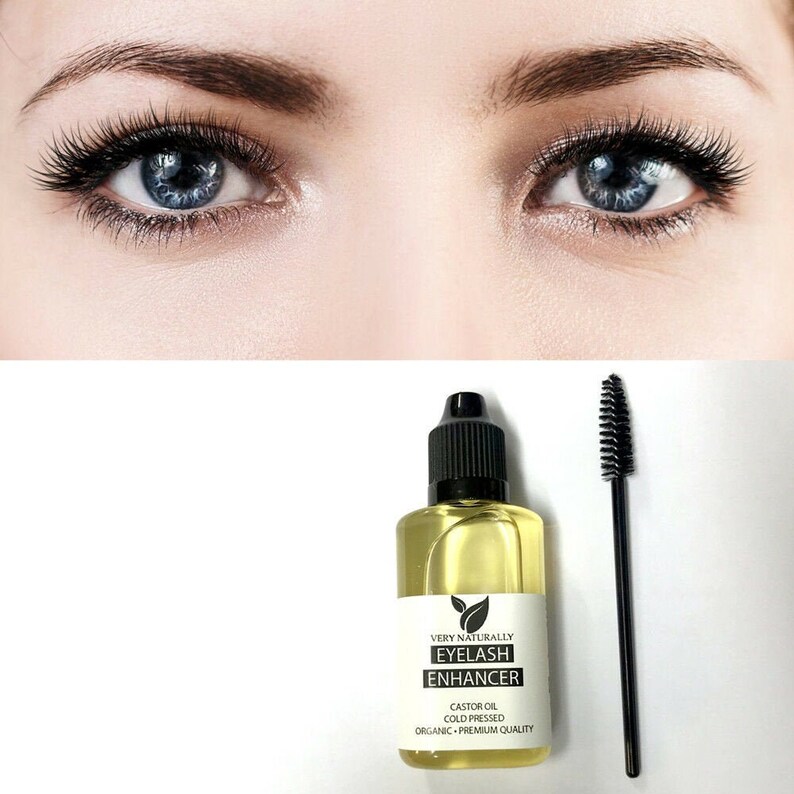 Long Lashes Castor Oil Eyelash Increase Eyelash Growth Etsy