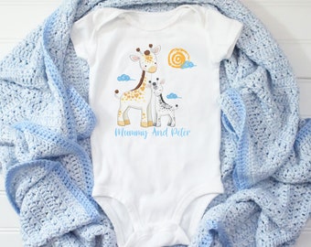 giraffe baby grow